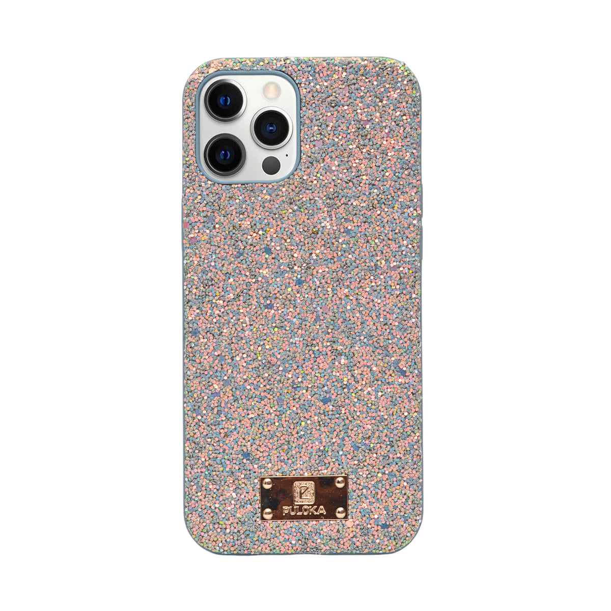 Elegant Glitter Glow Protective Phone Case for 12 Pro Max
