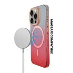 Aesthetic Gradient MagSafe with Metal Camera Protection Phone Case for iPhone 15 Pro