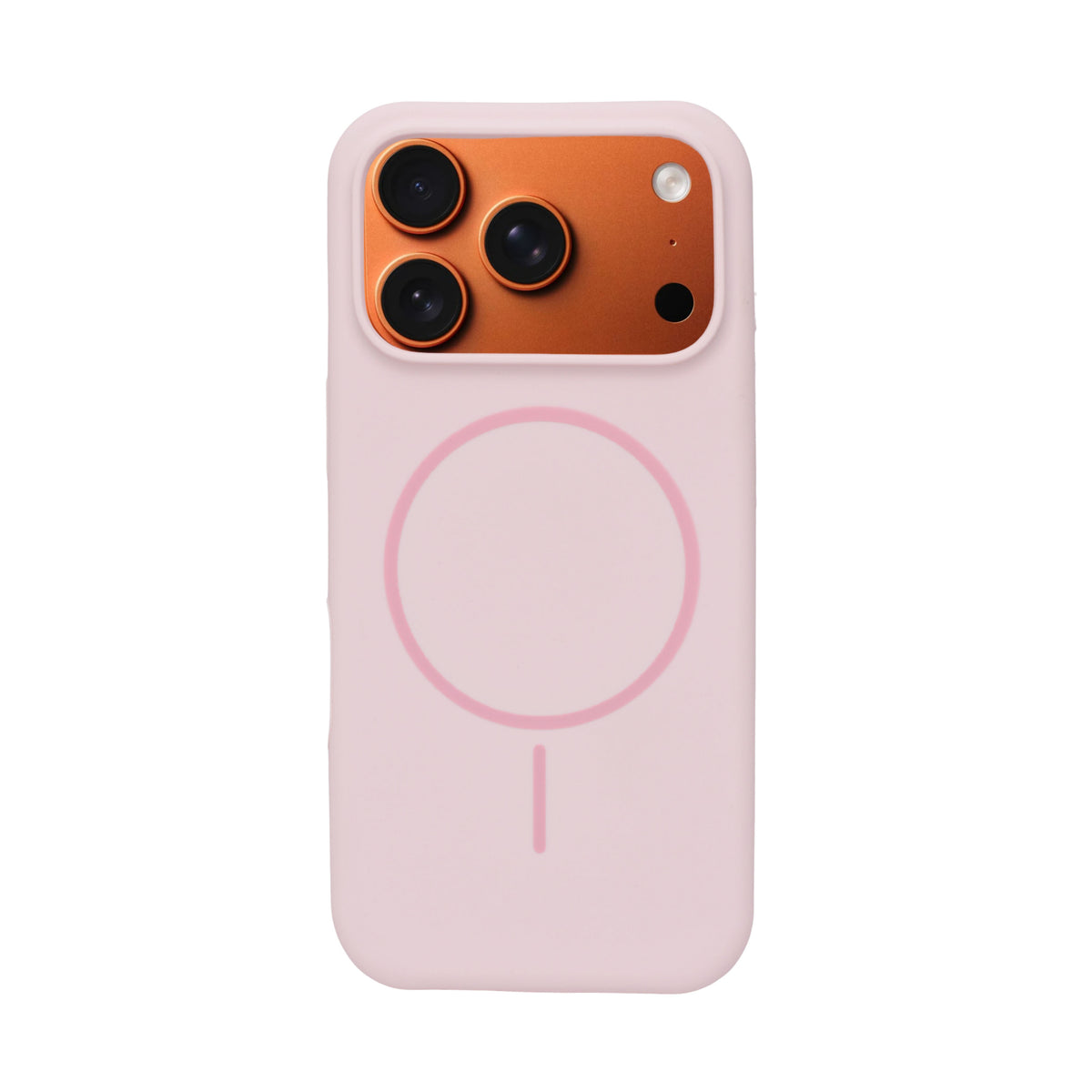 Soft Silicone with MagSafe Ring Phone Case for iPhone 17 Pro