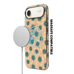 Cork Texture Printed MagSafe Compatible Phone Case for iPhone 17 Air