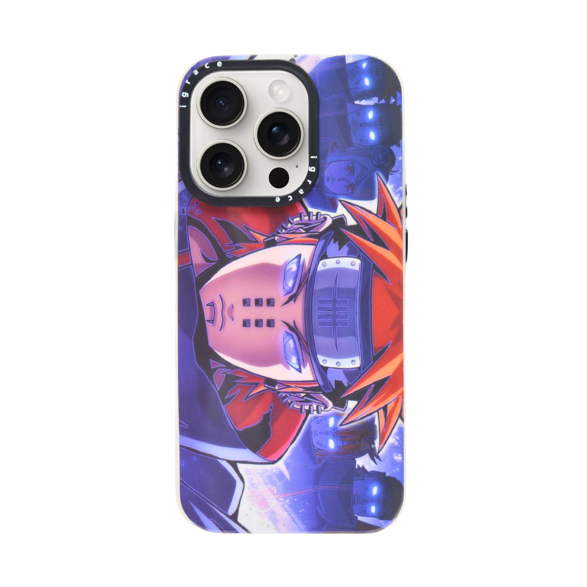 Anime Print Vibrant Character Design Phone Case for iPhone 14 Pro