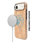 Cork Texture Printed MagSafe Compatible Phone Case for iPhone 17 Air
