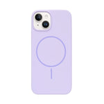 Soft Silicone with MagSafe Ring Phone Case for iPhone 14 Plus / 15 Plus
