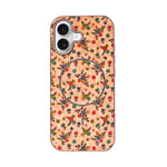 Cork Texture Printed MagSafe Compatible Phone Case for iPhone 17