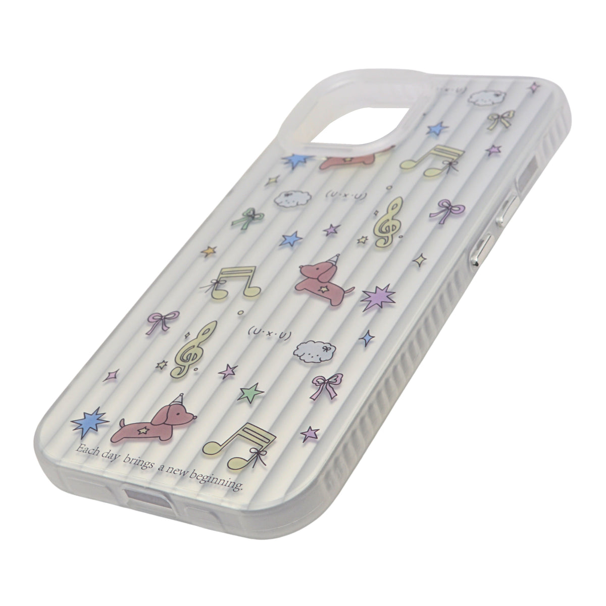 Aesthetic Bow & Floral Phone Case for iPhone 15