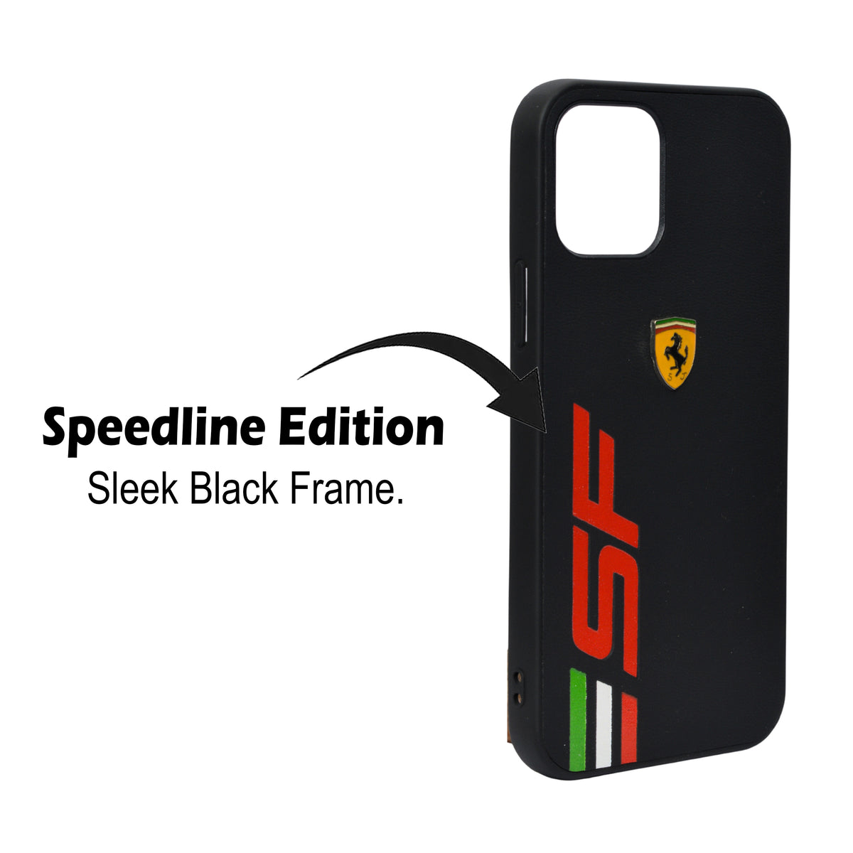 Premium SF Logo Motorsport Cover For iPhone 12 / 12 Pro