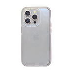 Transparent Hard Back Case with Colored Side Grip Phone Case For iPhone 14 Pro