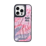 Marble Glossy Abstract Protective Phone Case For iPhone 15 Pro Max
