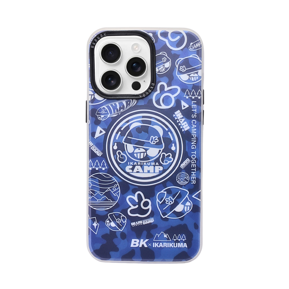 IKARIKUMA Angry Bear Series Cartoon Protective Phone Case For iPhone 15 Pro Max