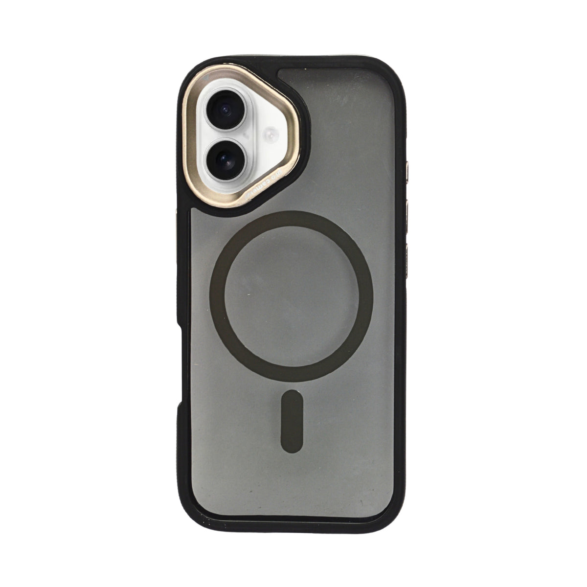 Transparent MagSafe Compatible with Metallic Camera Accent Phone Case for iPhone 16