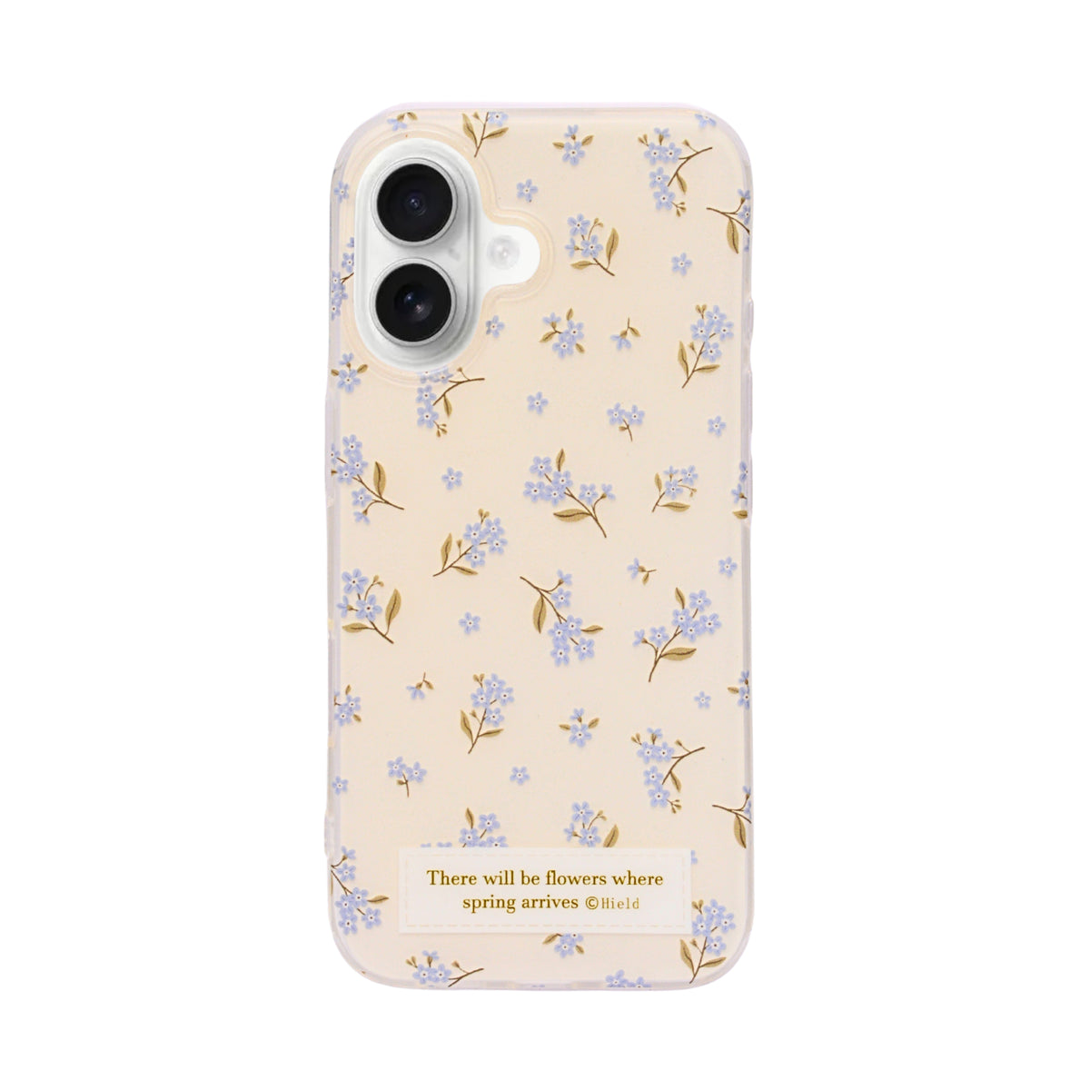 Spring Blossom Pastel Floral Phone Case for iPhone 16
