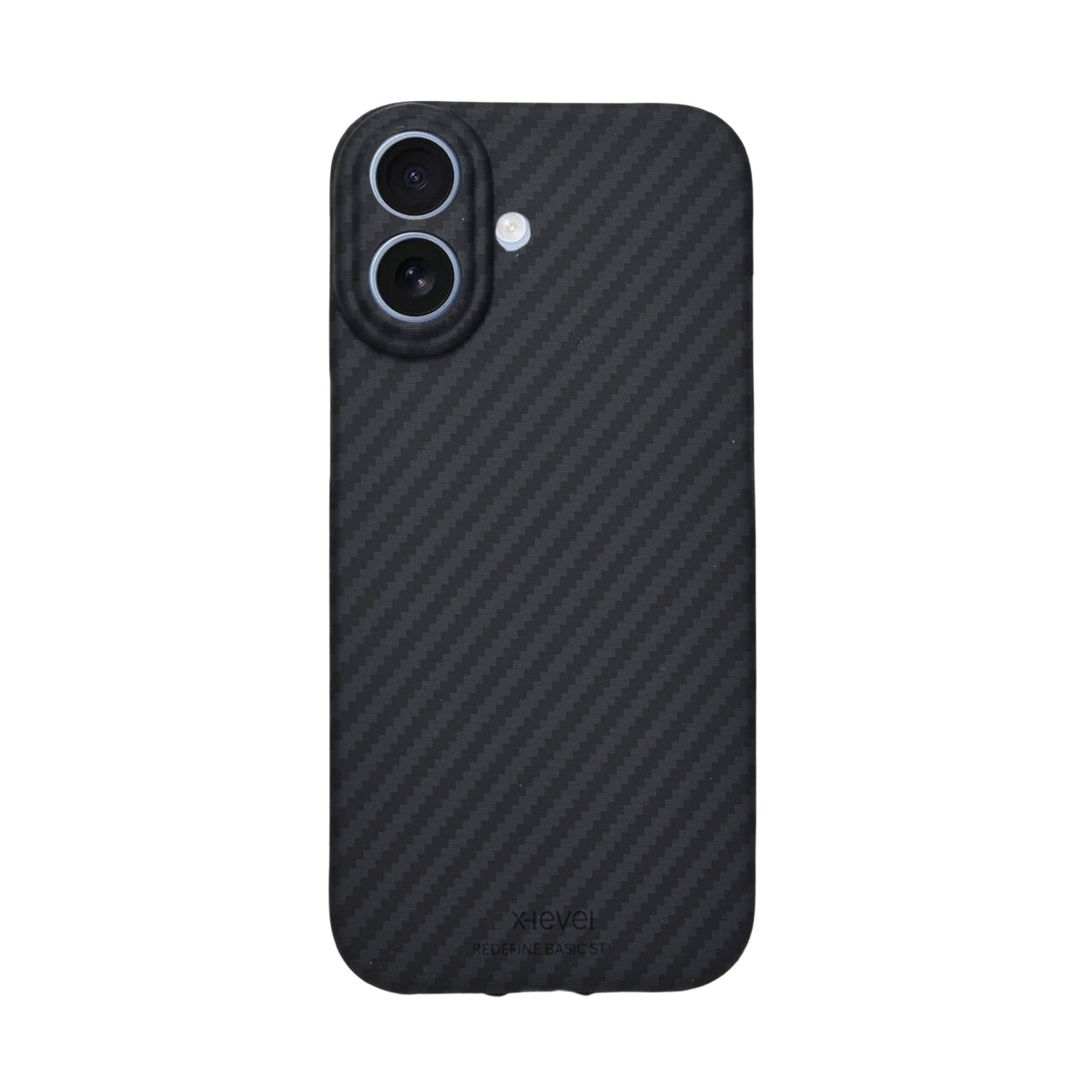 Premium Carbon Texture Slim Fit Phone Case for iPhone 17