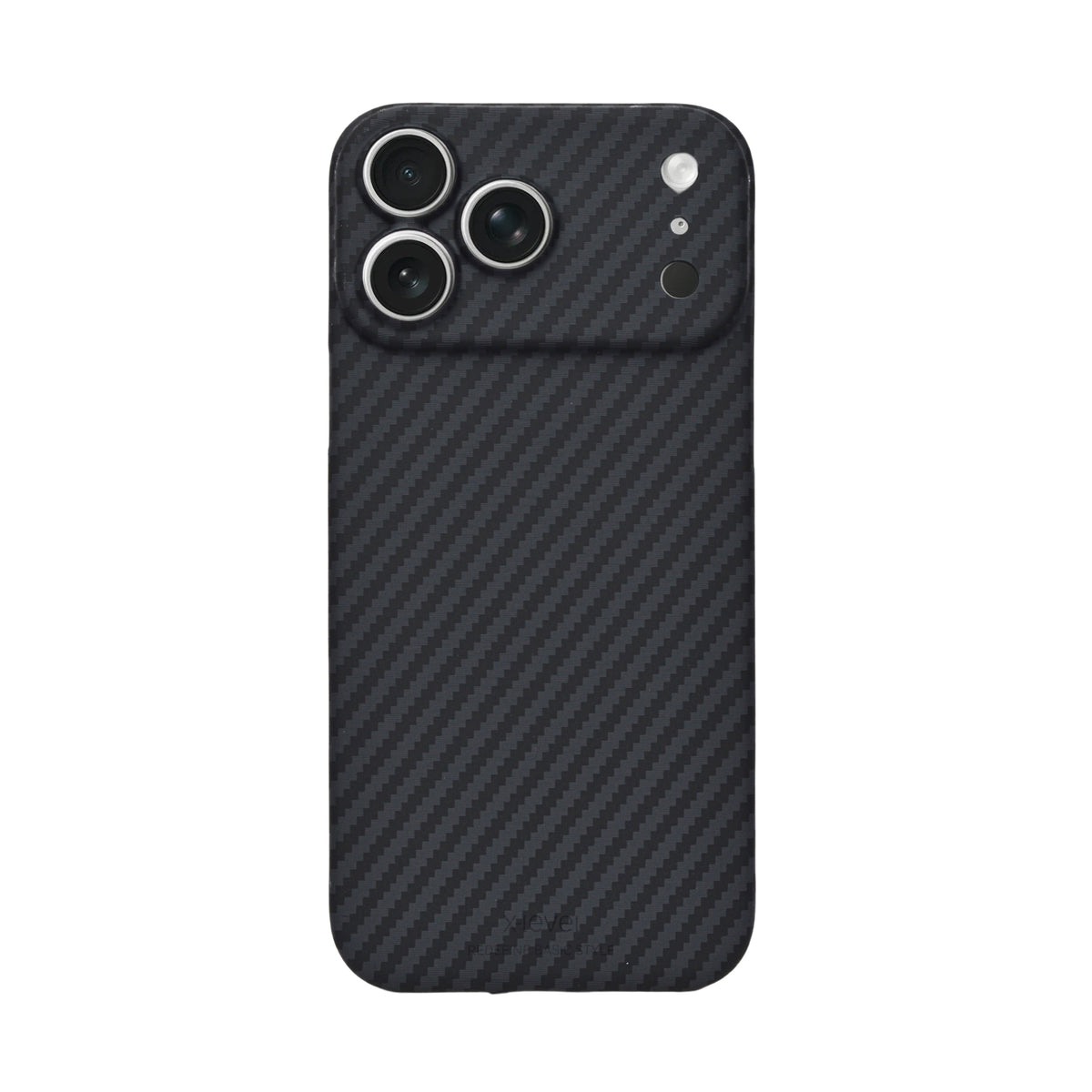 Premium Carbon Texture Slim Fit Phone Case for iPhone 17 Pro Max