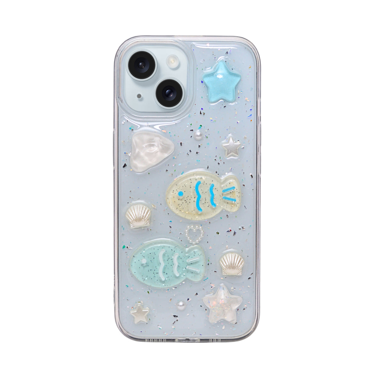 Sparkling Liquid Glitter Ocean Phone Case for iPhone 13/ 14