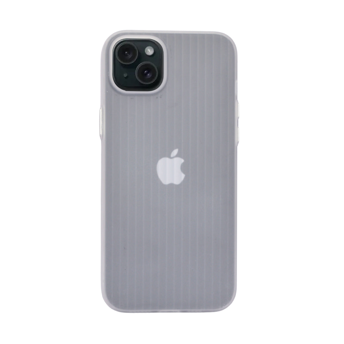 Hard Protective Striped Matte Finish Case for iPhone 14 Plus / 15 Plus