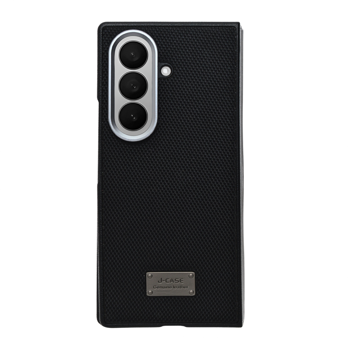 Genuine Leather Textured Back Cover for Samsung Galaxy Z Fold 7