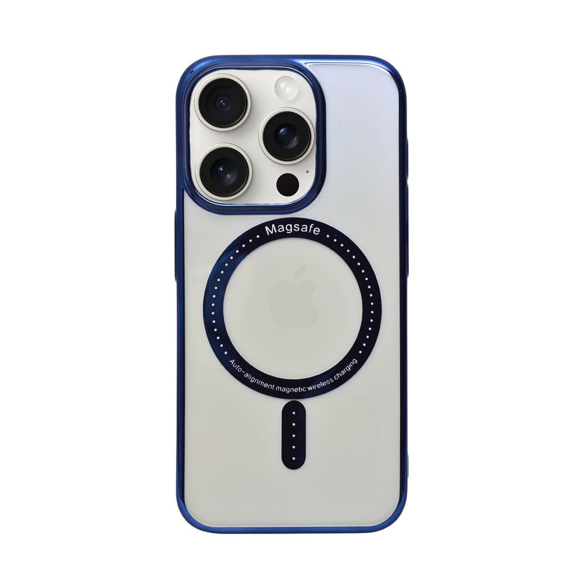 Crystal Clear MagSafe Compatible Transparent Phone Case for iPhone 15 Pro