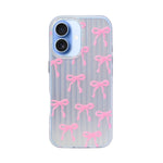 Aesthetic Bow & Floral Phone Case for iPhone 17