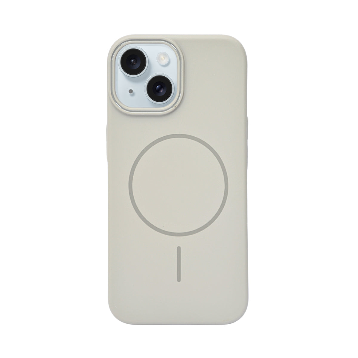 MagSafe Compatible Matte Finish Hard Plastic Phone Case for iPhone 15