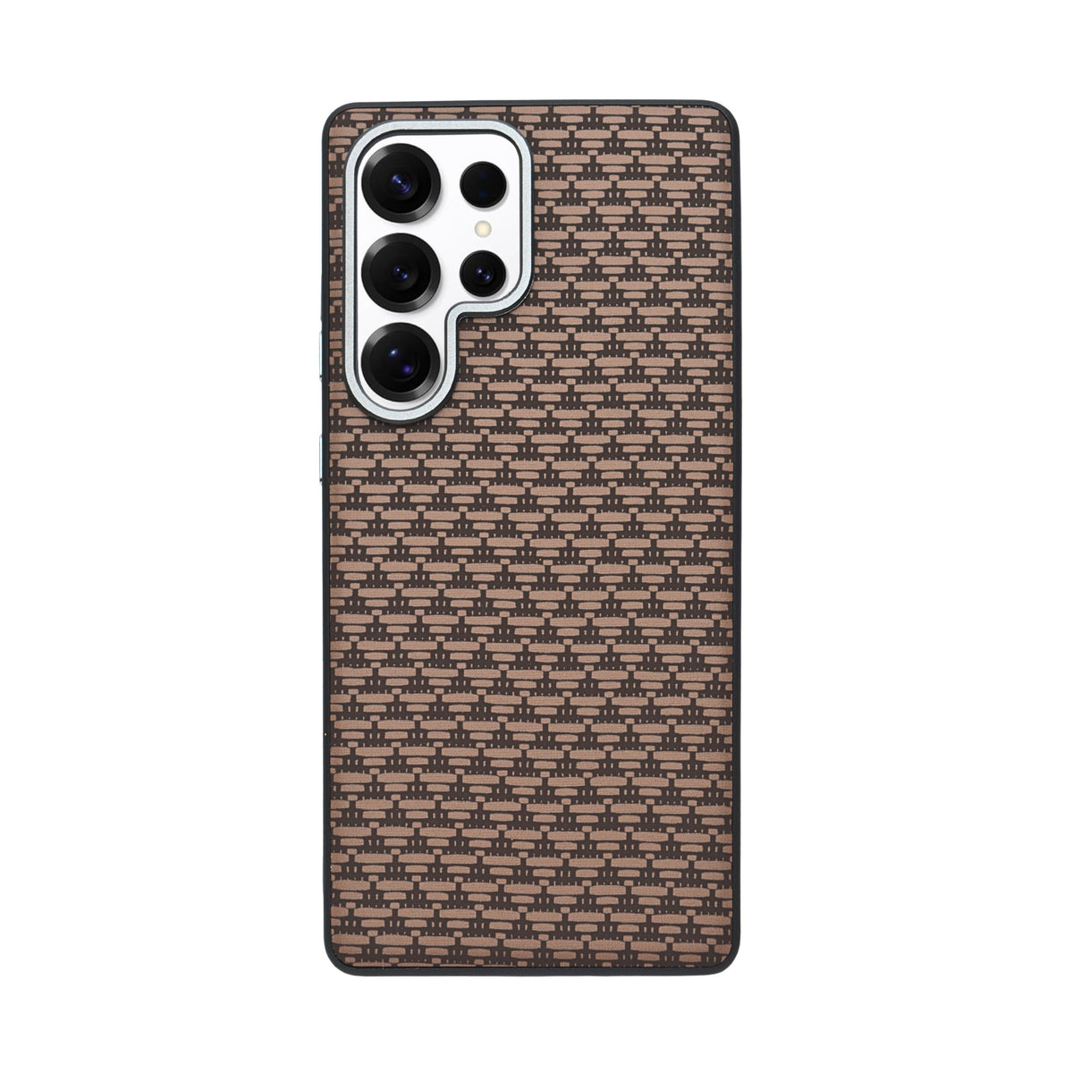 Carbon Weave Pattern Phone Case for Samsung Galaxy S25 Ultra