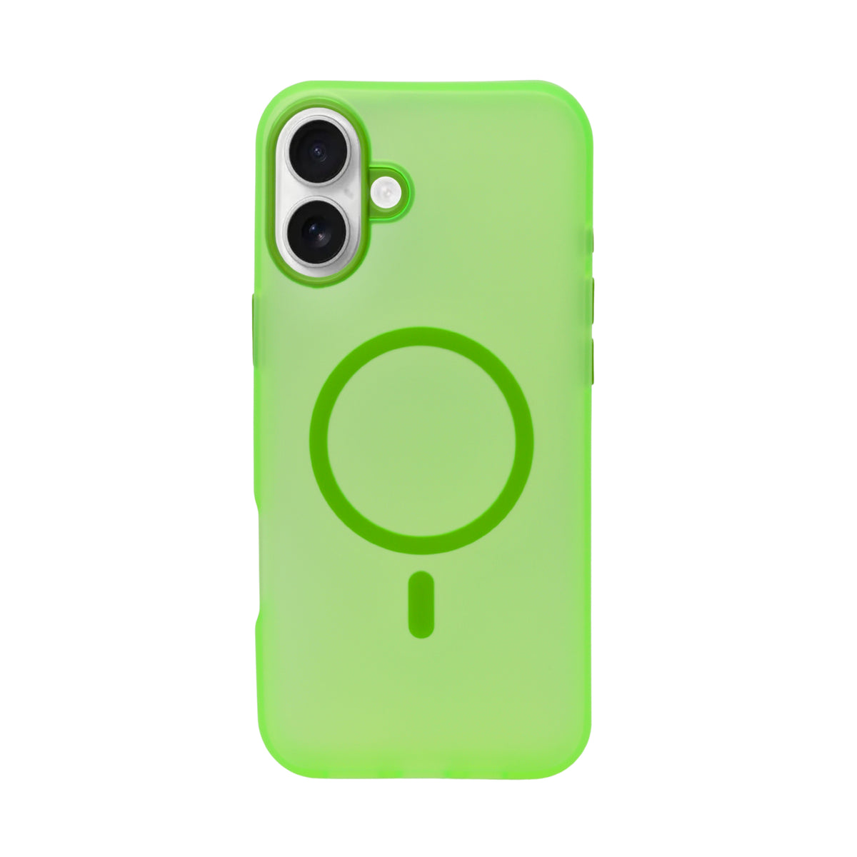 Frosted Translucent MagSafe Silicone Case for iPhone 16 Plus