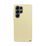 Premium Leather Texture with Metallic Camera Edge Phone Case for Samsung S25 Ultra
