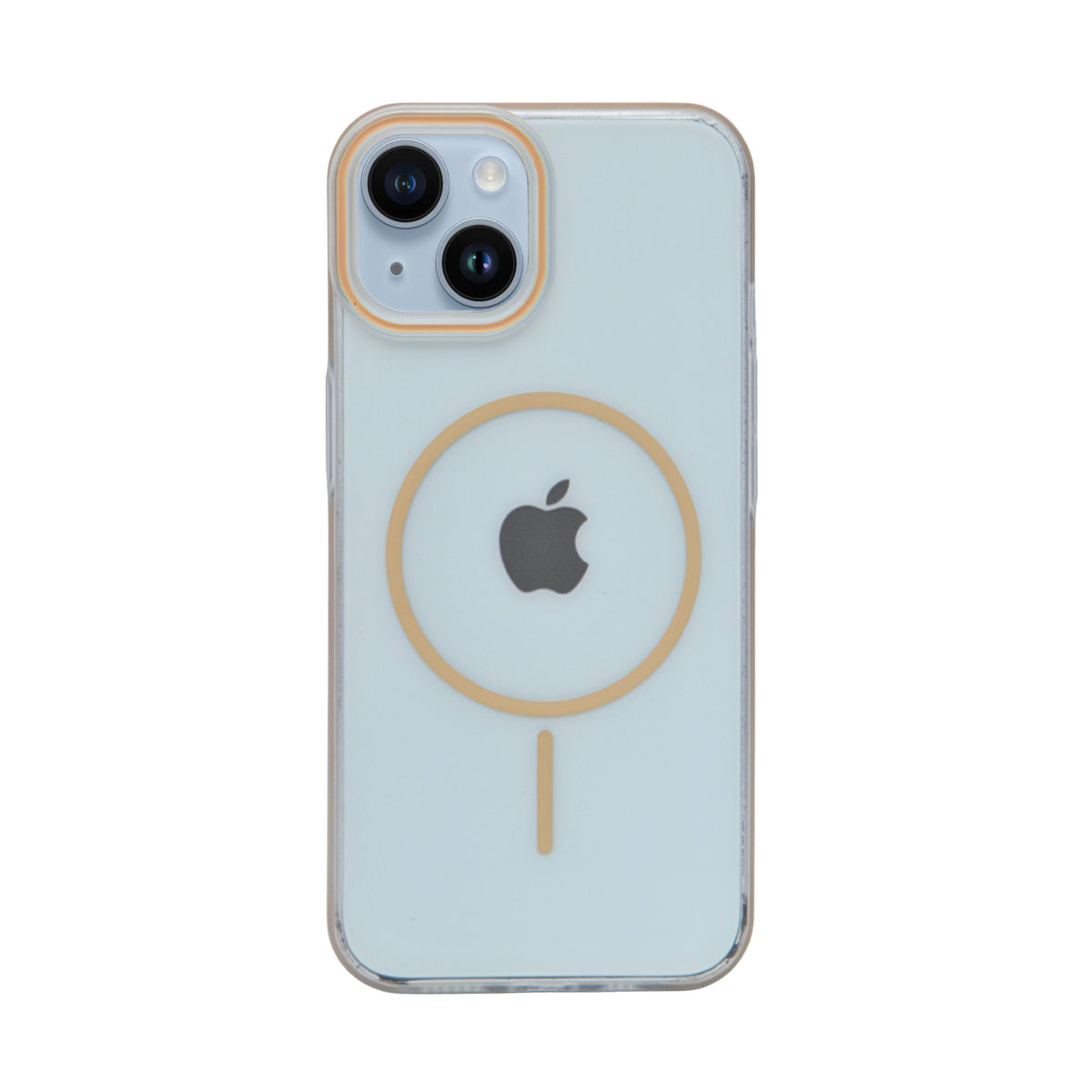 Crystal Clear Shockproof MagSafe Phone Case for iPhone 15