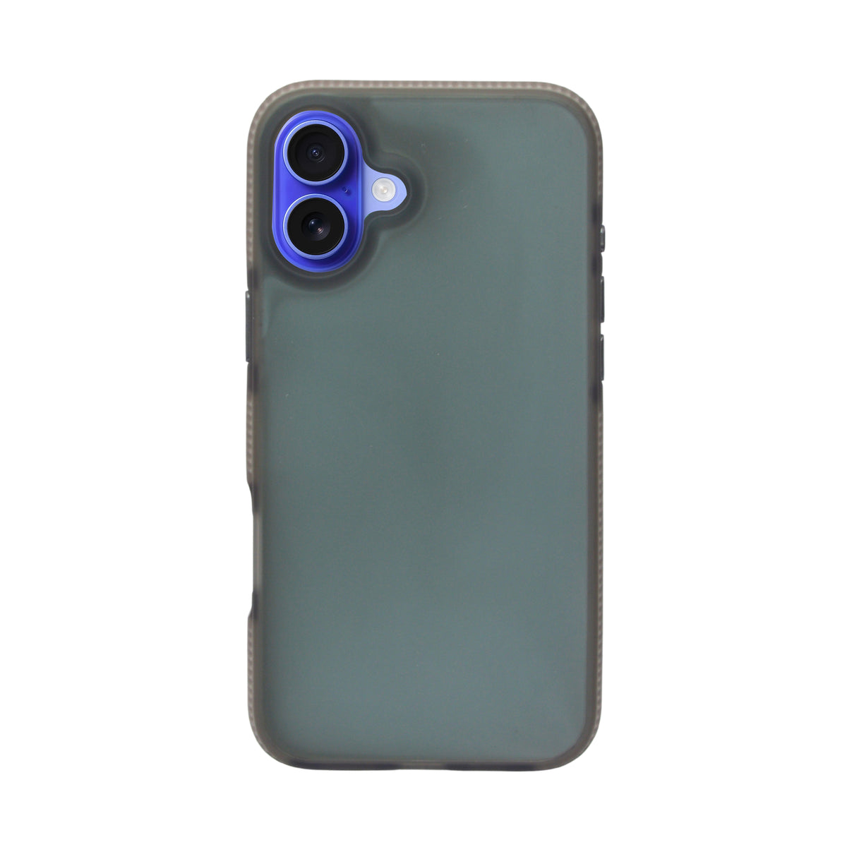 Matte Transparent Frosted with Side Border Phone Case For iPhone 16 Plus