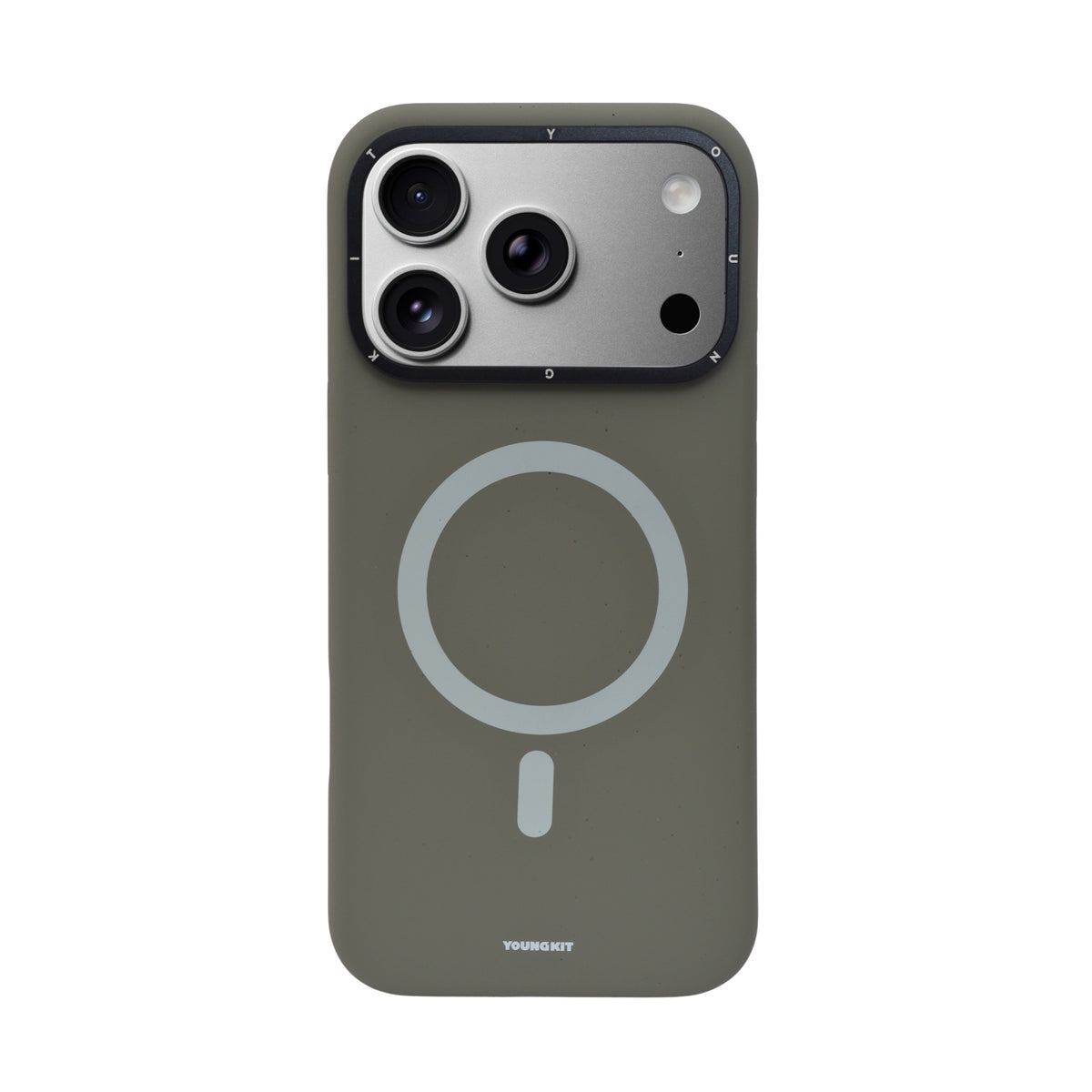 Silicone Matte Finish MagSafe Compatible Phone Case for iPhone 17 Pro