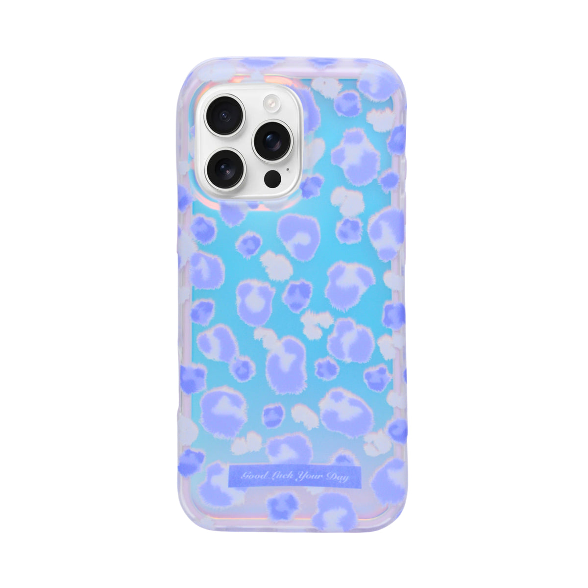 Gradient Leopard Print iPhone Case – Shockproof Stylish Cover For iPhone 16 Pro