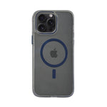 Transparent MagSafe with Colored Border Phone Case For iPhone 14 Pro