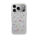 Aesthetic Bow & Floral Phone Case for iPhone 17 Pro Max