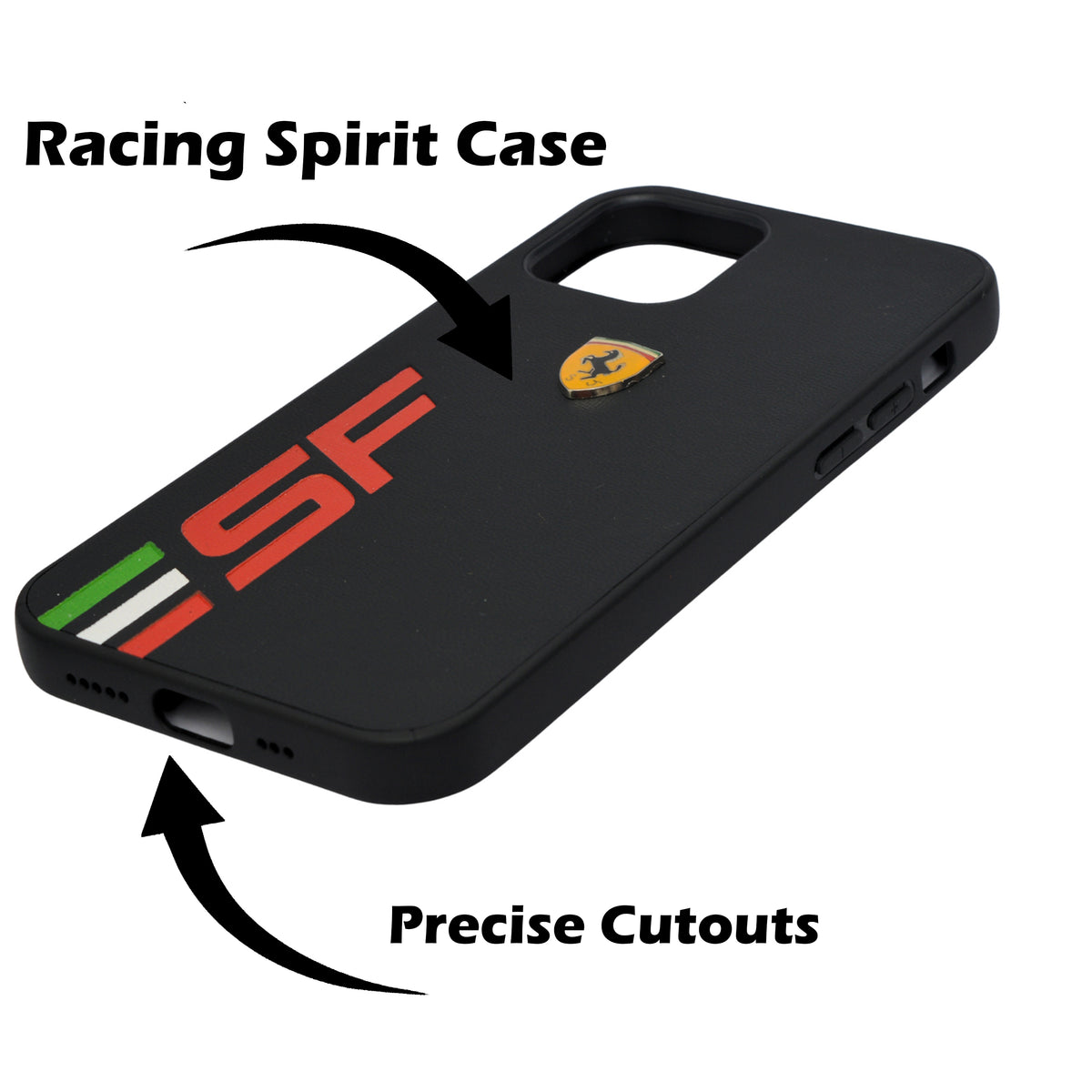 Premium SF Logo Motorsport Cover For iPhone 12 / 12 Pro