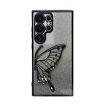 Stylish Luxury Eye Catching Butterfly Glitter Case for Samsung Galaxy S24 Ultra