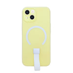 Frosty Matte with Silicone Finger Loop Phone Case for iPhone 13 / 14