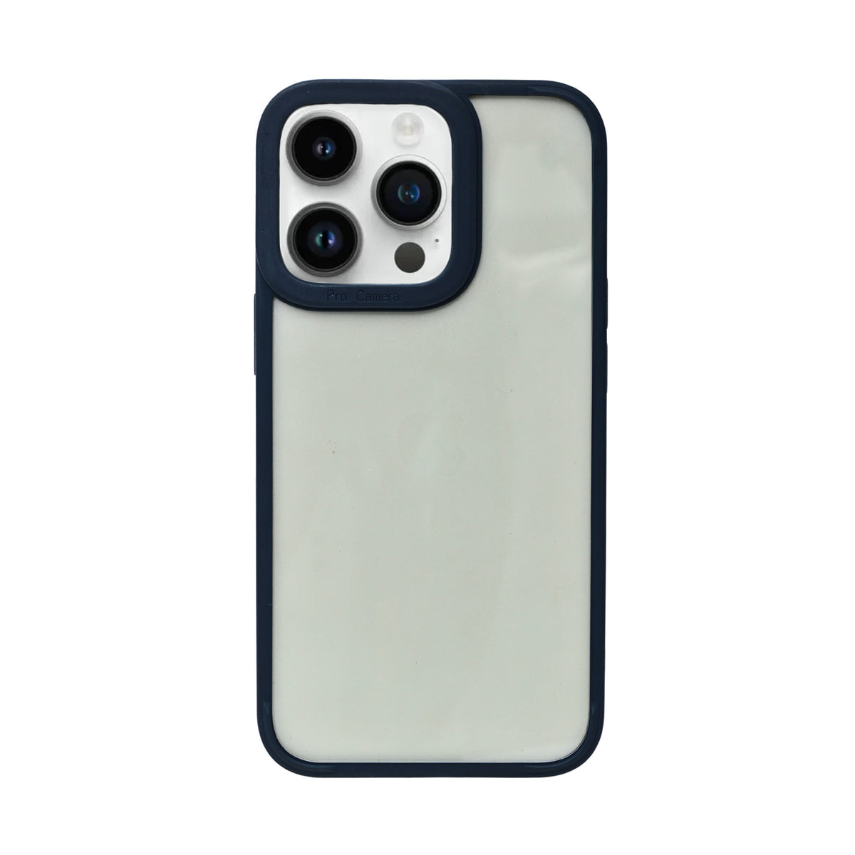 Slim Transparent Protective Phone Case with Smooth Border Grip for iPhone 13 Pro