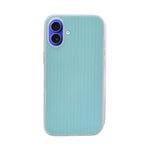 Hard Protective Striped Matte Finish Case for iPhone 16 Plus