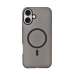 Frosted Translucent MagSafe Silicone Case for iPhone 16 Plus
