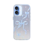 Aesthetic Bow & Floral Phone Case for iPhone 17
