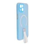 Frosty Matte with Silicone Finger Loop Phone Case for iPhone 13 / 14