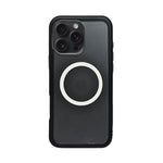 Dual Color Edge Matte Transparent MagSafe Phone Case for iPhone 16 Pro