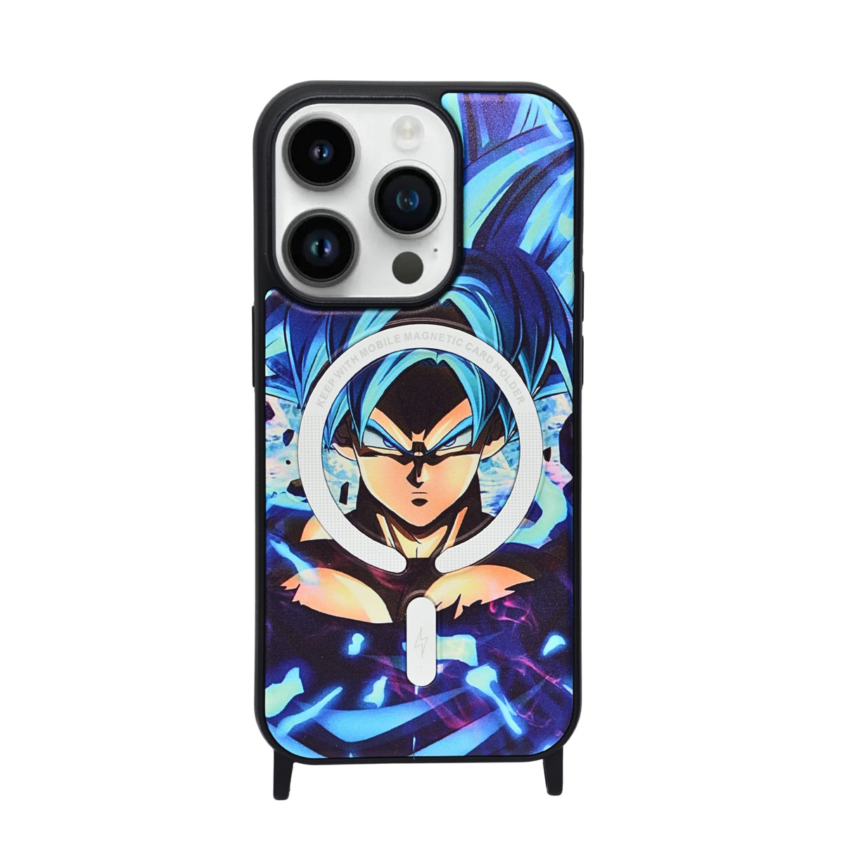 Anime Print Vibrant Character Design Phone Case for iPhone 14 Pro