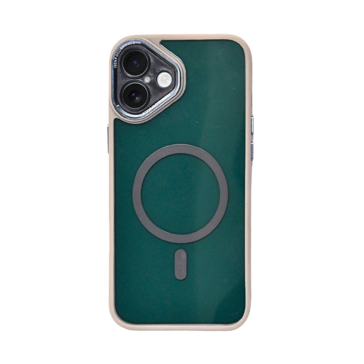 Smoke Transparent MagSafe Compatible Phone Case for iPhone 16 Plus