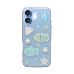 Sparkling Liquid Glitter Ocean Phone Case for iPhone 17