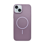 MagSafe Compatible Matte Finish Hard Plastic Phone Case for iPhone 14Plus/ 15Plus