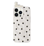 3D Cartoon Character with Polka Dots Soft Phone Case for iPhone 13 Pro