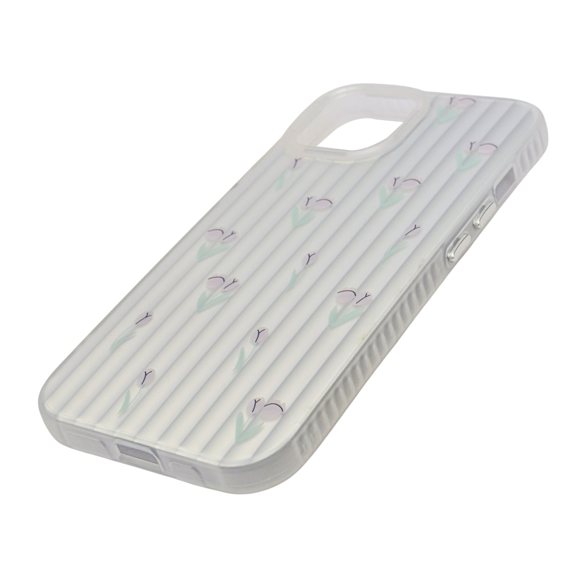 Aesthetic Bow & Floral Phone Case for iPhone 15