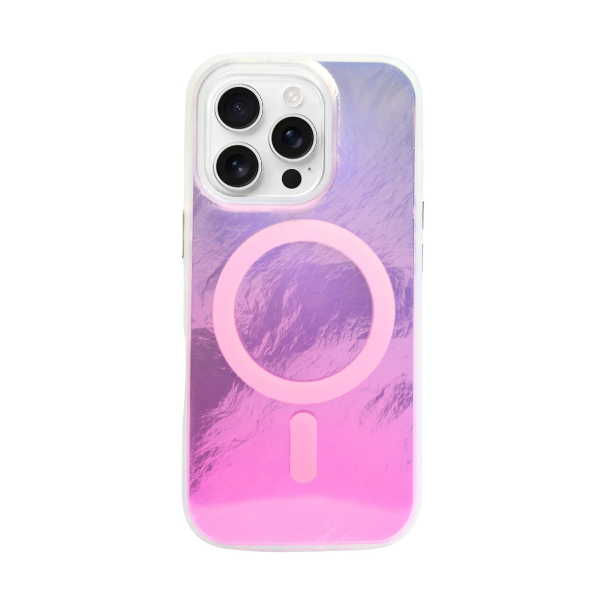 Iridescent MagSafe Compatible Gradient Phone Case For iPhone 16 Pro Max