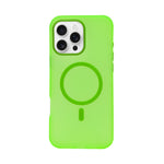 Frosted Translucent MagSafe Silicone Case for iPhone 16 Pro Max