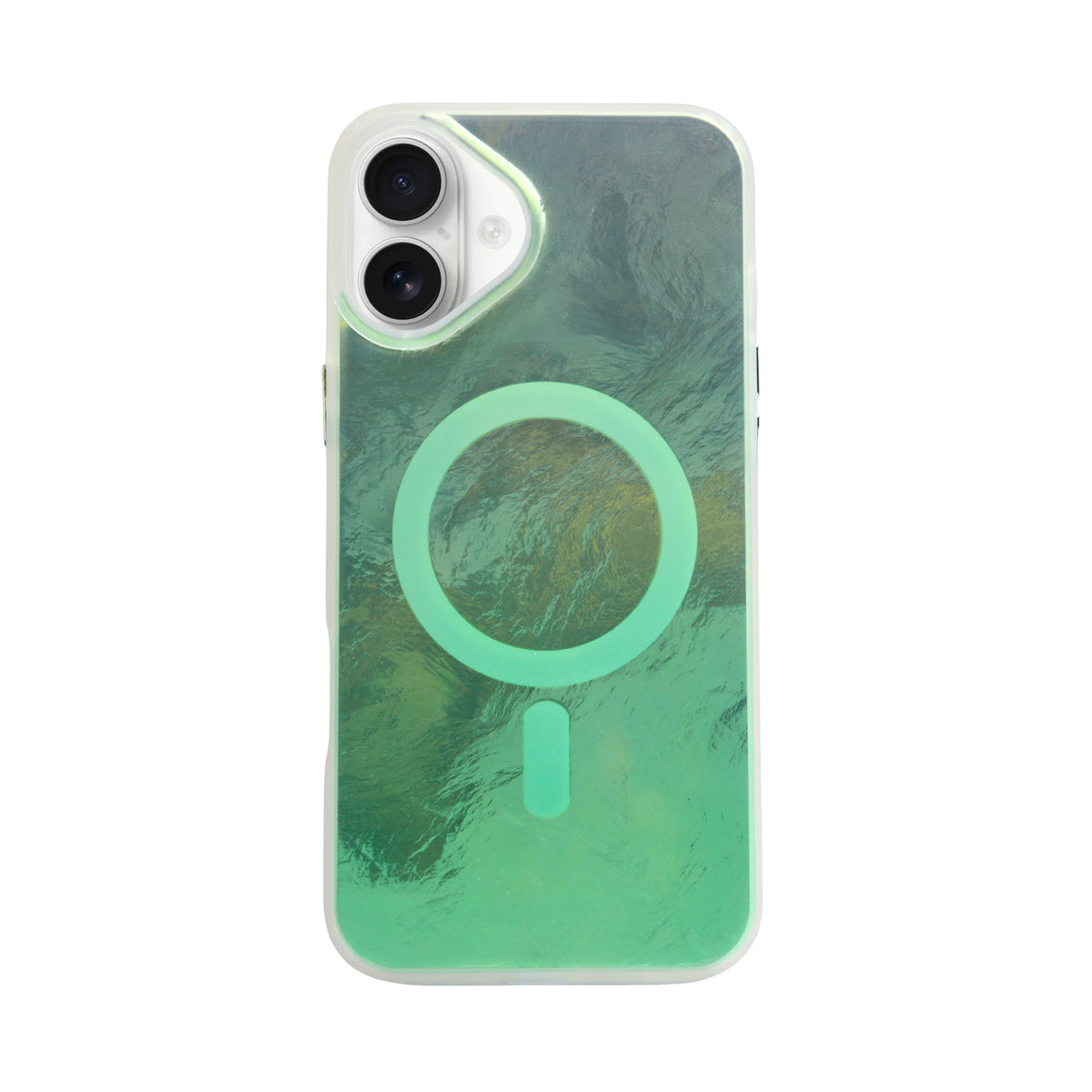 Iridescent MagSafe Compatible Gradient Phone Case For iPhone 16 Plus